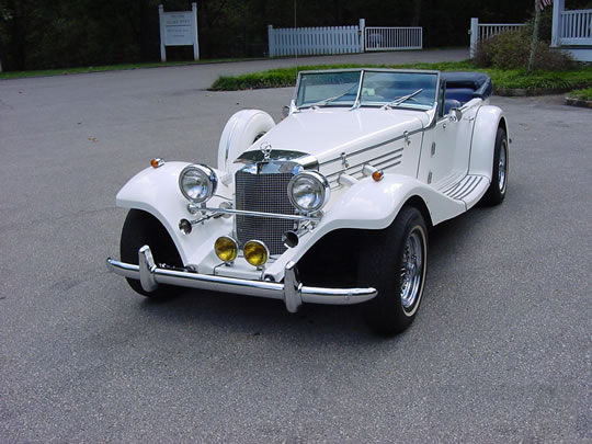 1936 Mercedes 540k 4 seater Baron with Mustang II V6 auto power brakes 