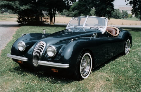 Jaguar on 1952 Jaguar Xk120 Roadster Replica  Pro Built In 1993  302 V8 Ford  4