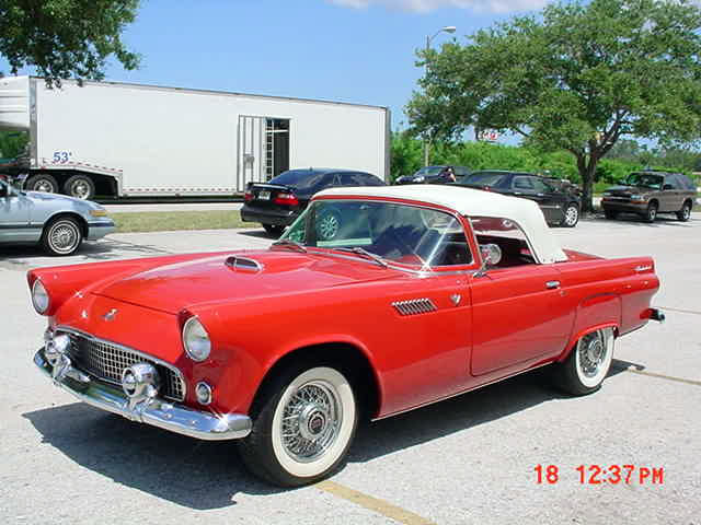 1955 56 Ford Tbird replica pro built in 1993 Ford 302V8 automatic 
