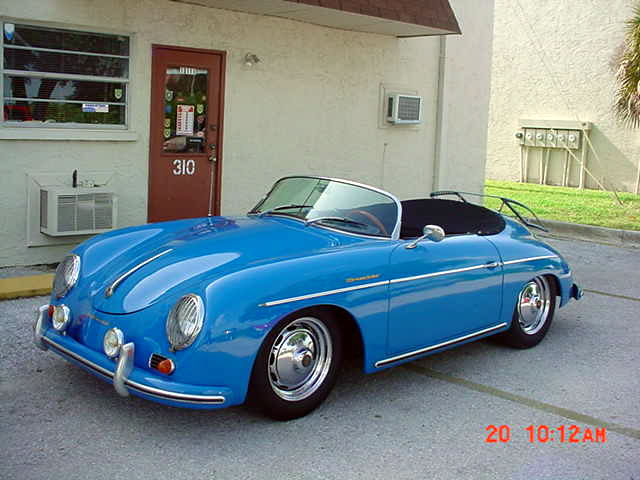 1958 Porsche Speedster 356 replica factory built in April 1979 by