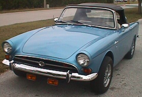1967 Sunbeam Alpine "restored"