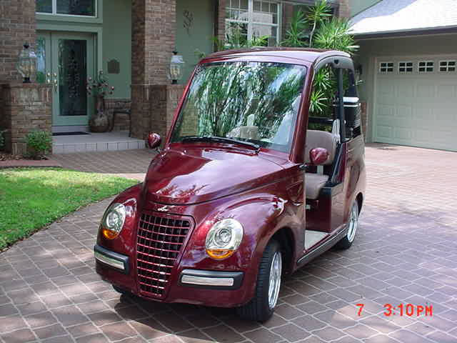 2001 Lido 2 Seater Street Legal Golf Car Cart Loaded With All The